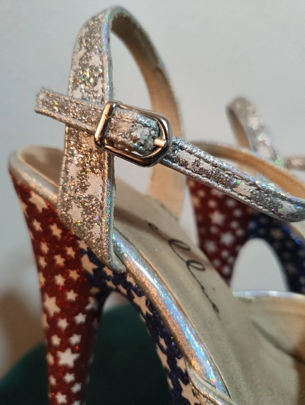 ELLIE Patriotic Star Sandal 709